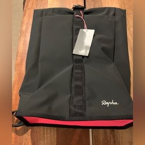 New Rapha Roll-top backpack.  Waterproof.